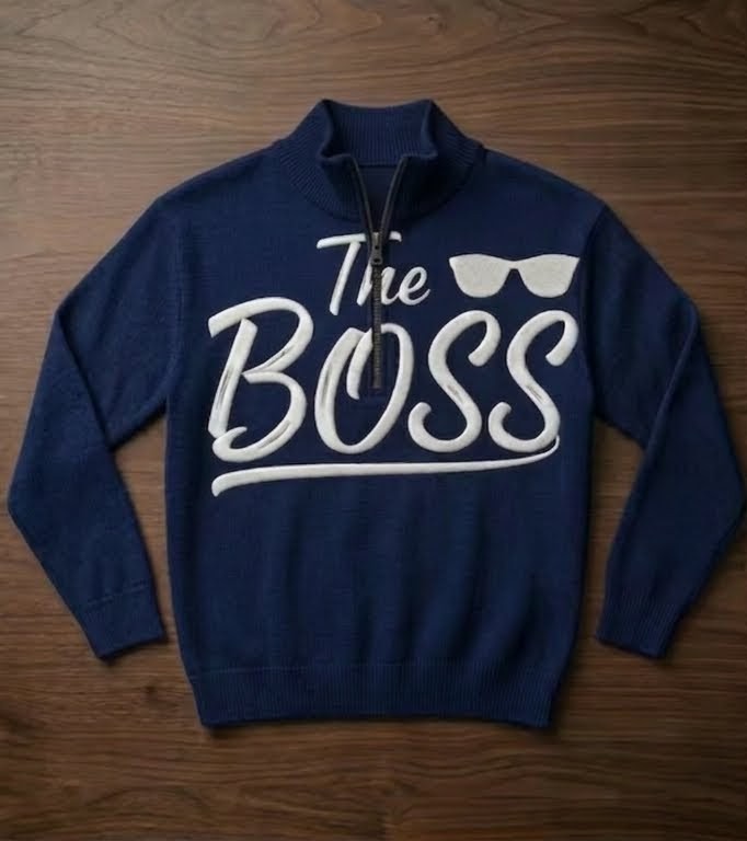 BIG LOGO Quarter Zip