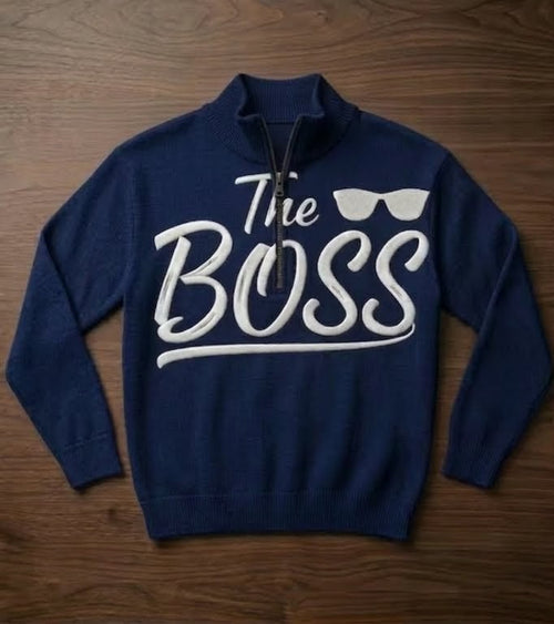 BIG LOGO Quarter Zip