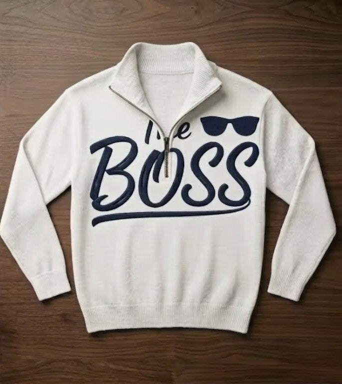 BIG LOGO Quarter Zip